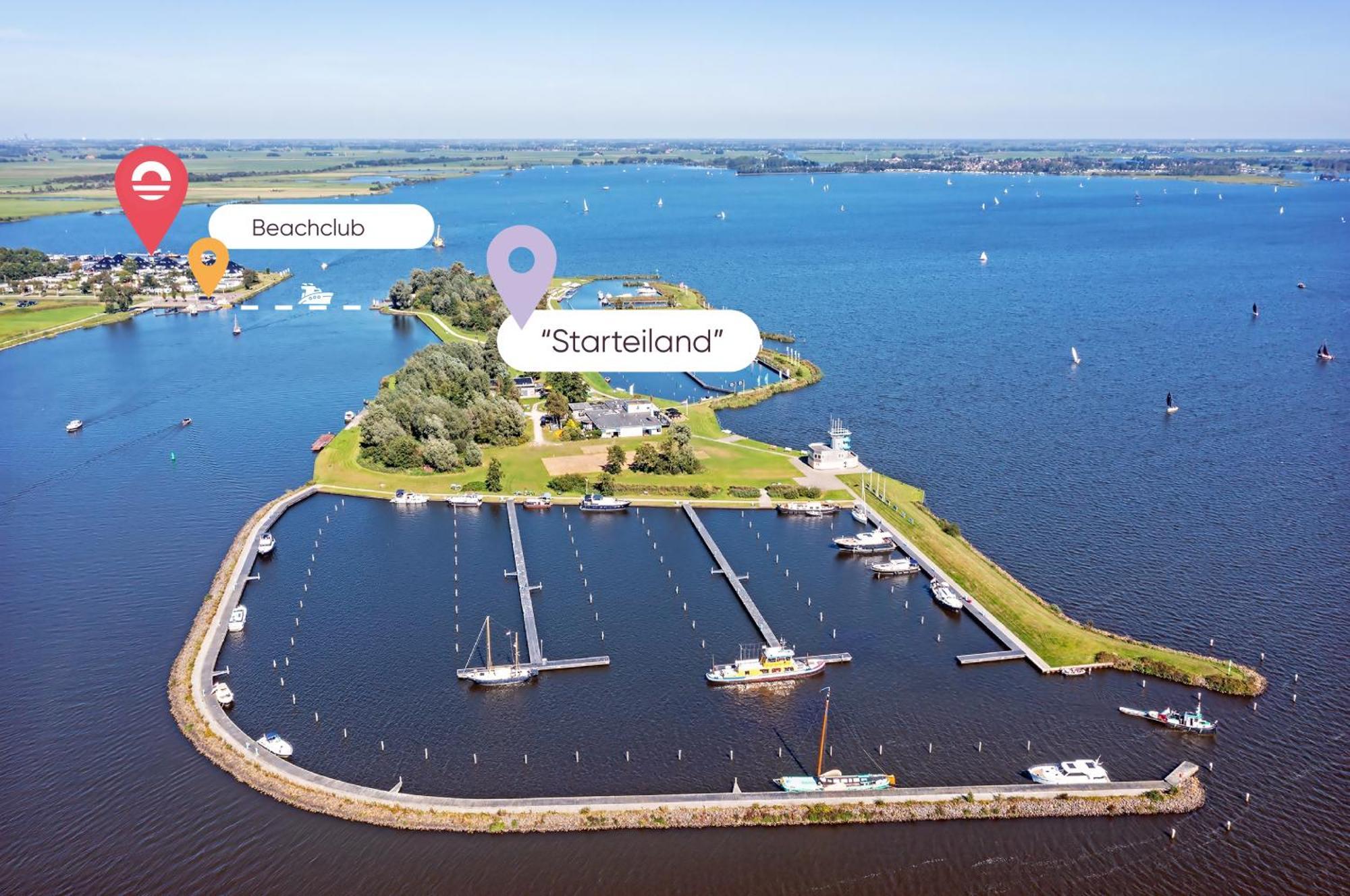 Welcome In - Houseboat 'Elysium' Met Eigen Aanlegsteiger Sneek - Offingawier Dış mekan fotoğraf